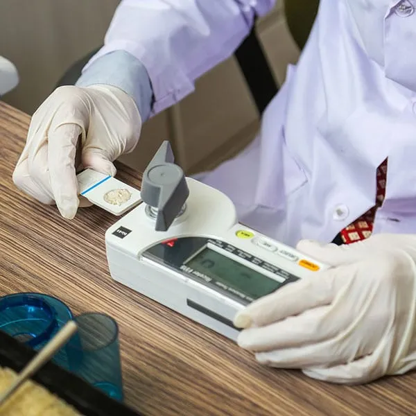 SGS pre-shipment inspection at Pakistan rice mill