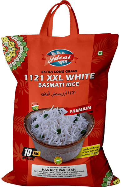 Private Label Rice Packaging from Pakistan