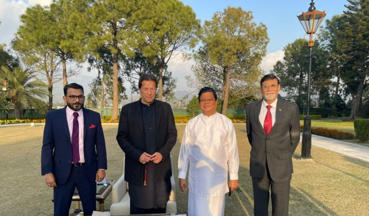 Featured image for "Pakistan Prime Minister Imran Khan has called increased bilateral trade relations between Pakistan and Sri Lanka through the optimal use of the free trade agreement (FTA) between the two countries, the Pakistan high commission in Colombo said."