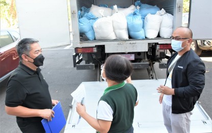 Featured image for " The Philippine Rice Research Institute (PhilRice) Negros Station based in Murcia town has donated some 7.6 tons of milled rice to the provincial government of Negros Occidental for victims of Typhoon Odette."