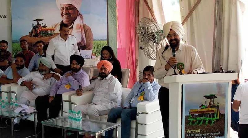 Featured image for "Corteva Agriscience yesterday organised a field event, ‘Dhan Mahotsav’ in Mansa, Punjab. In the day-long event, agriculture experts and scientists aimed to teach, train, and educate 600+ farmers about the"